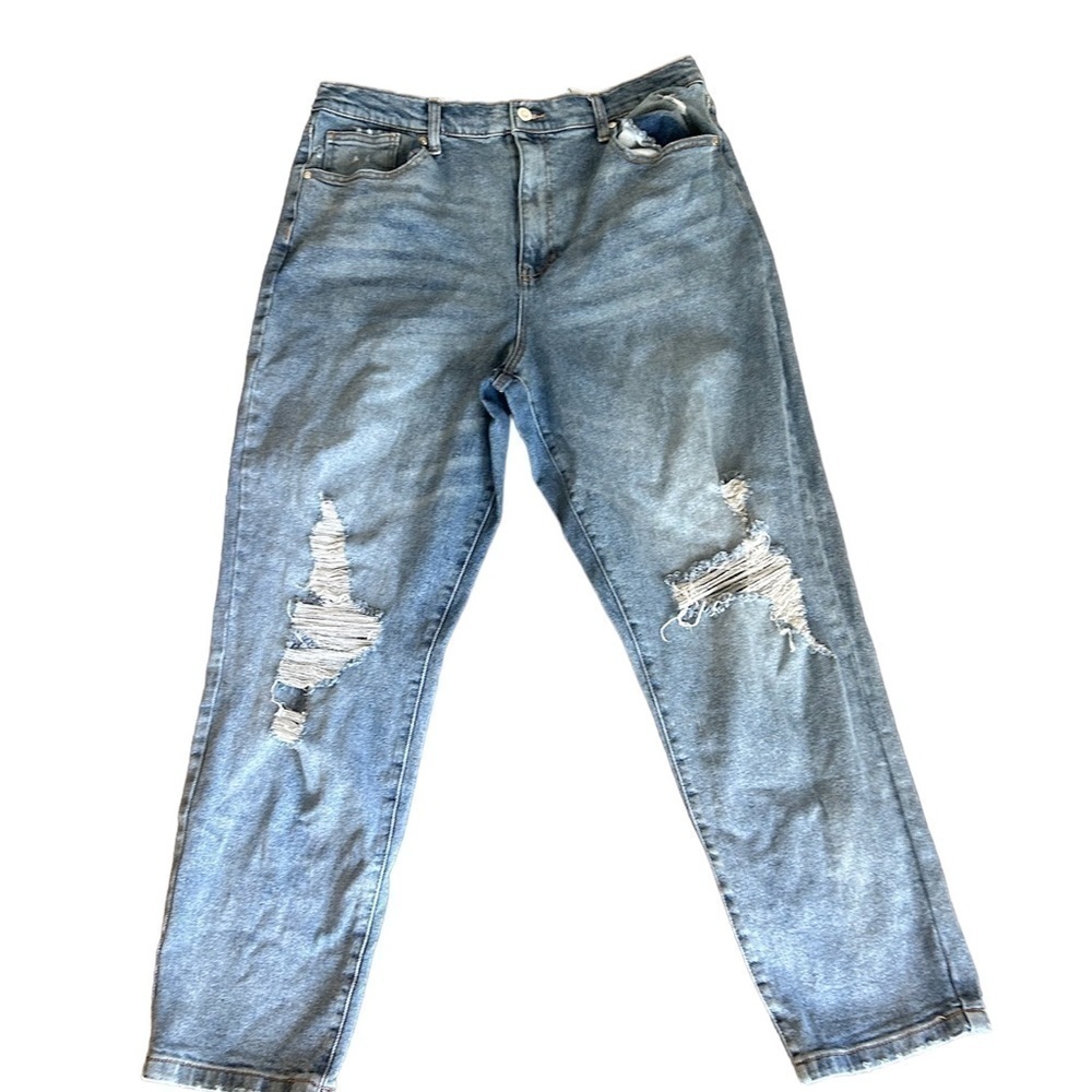 Celebrity Pink Distressed Jeans Plus Size17/33